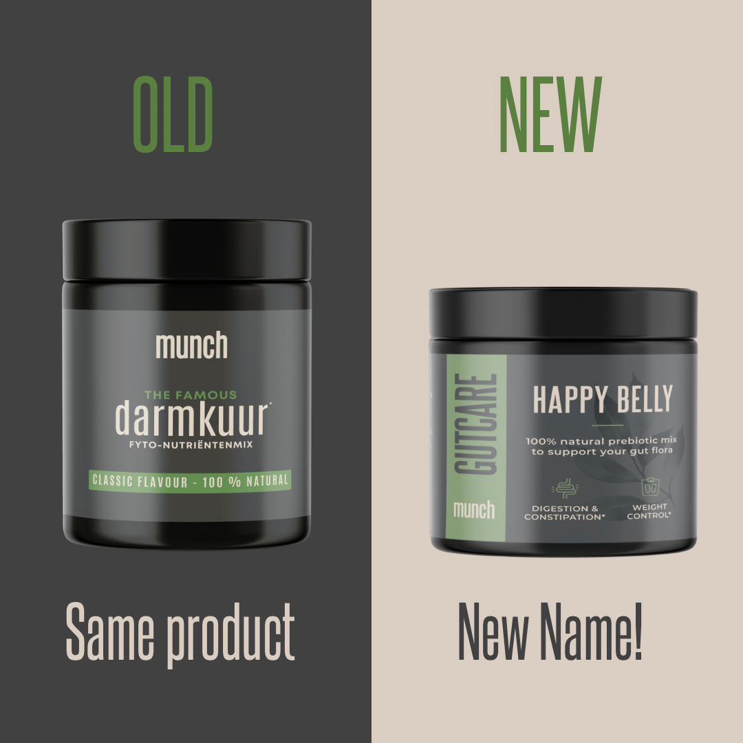 Happy belly* | Herstelling darmflora & minder opgeblazen gevoel | 100% natuurlijk | 150 gram