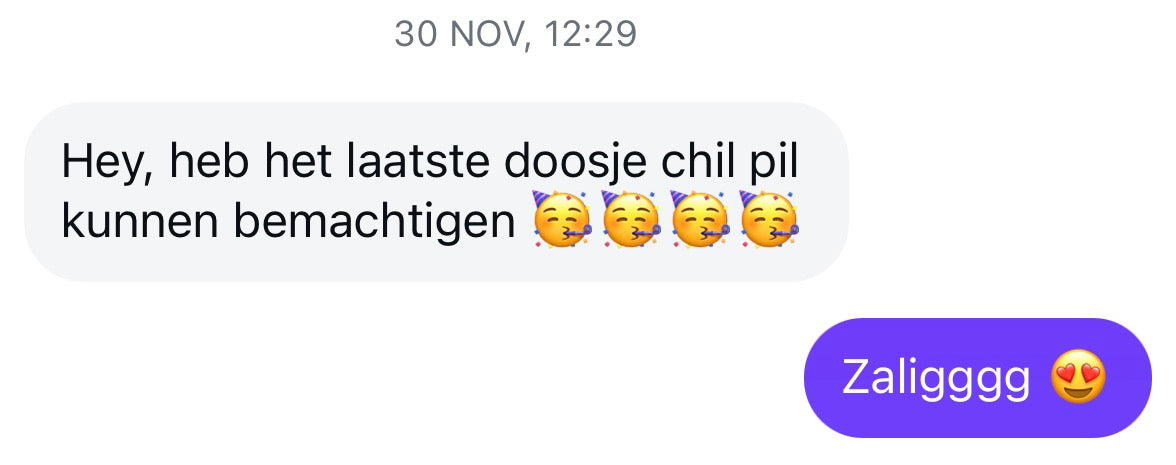 Chill pill | Stress verlagend & ontspannend | 100% natuurlijk | 60 gummies