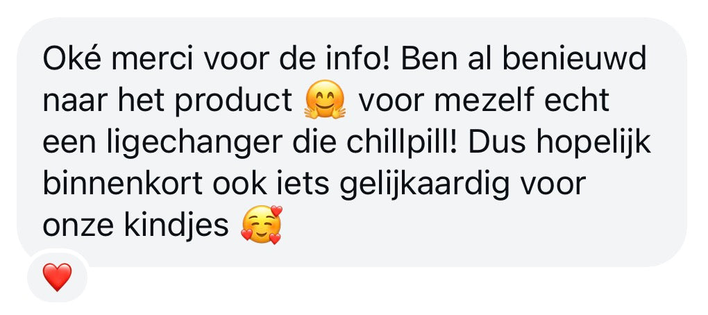 Chill pill | Stress verlagend & ontspannend | 100% natuurlijk | 60 gummies