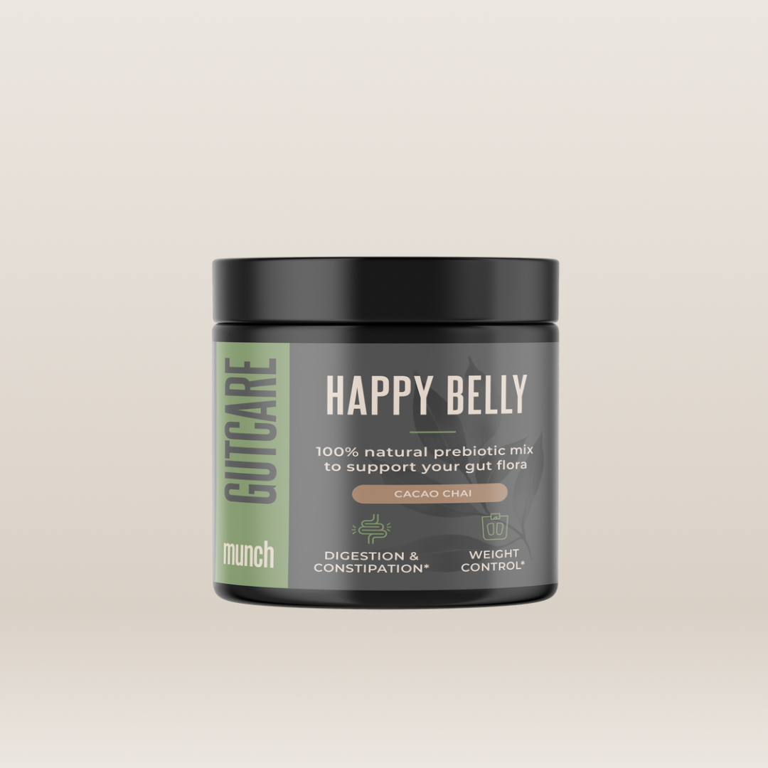 Happy belly* | Cacao Chai | Herstelling darmflora & minder opgeblazen gevoel | 150 gram