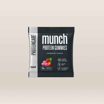 Protein gummies aardbei | Eiwitten dragen bij tot de groei van spiermassa* | 100% natuurlijk