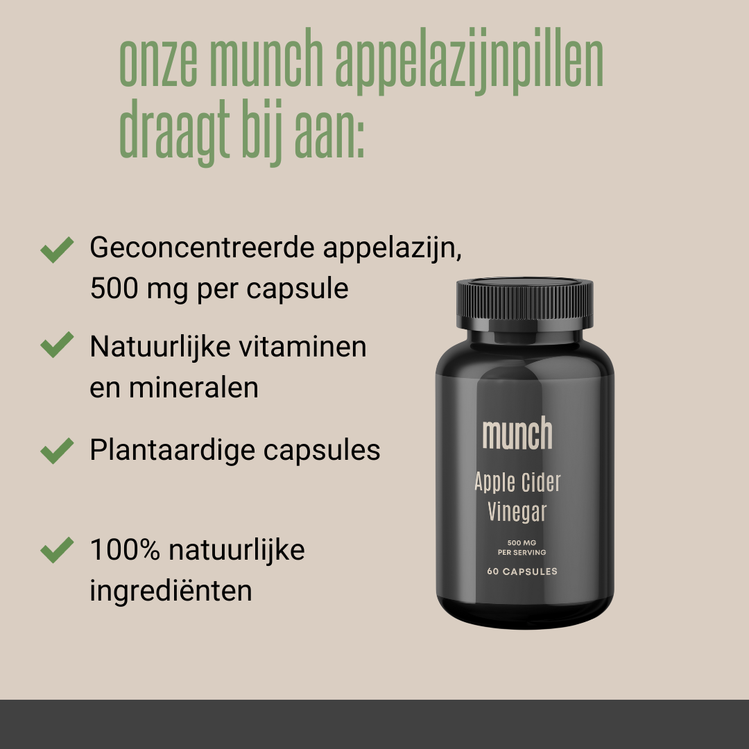 Apple Cider Vinegar Pro | Supports digestion & weight management | 100% natural | 180 capsules