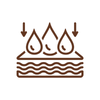 Excellent absorption