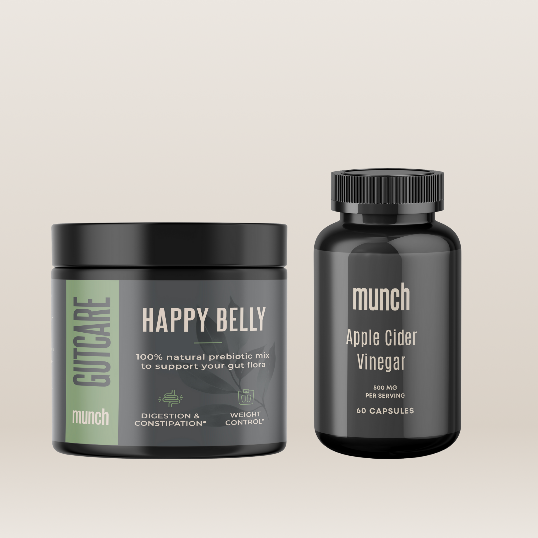 Duo Pro: Apple Cider Vinegar 180 capsules + intestinal treatment | Complete digestion & gut health | 100% natural*
