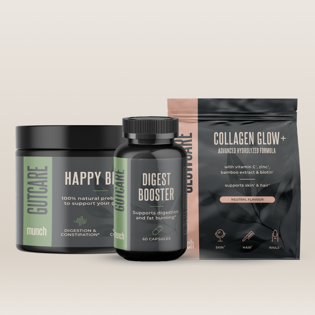 Bundel: Darmkuur - Appelazijn - Collageen | Stralende huid & gezonde darmen | 100% natuurlijk