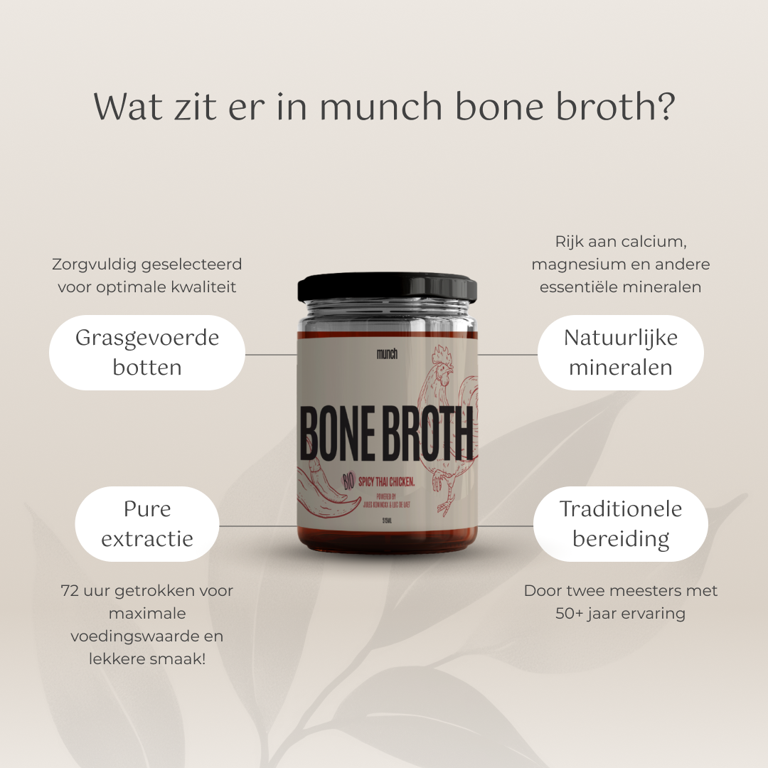 Bone broth X Jules Koninckx X Luc De Laet | Gezond, voedzaam & smaakvol | Exclusieve samenwerking