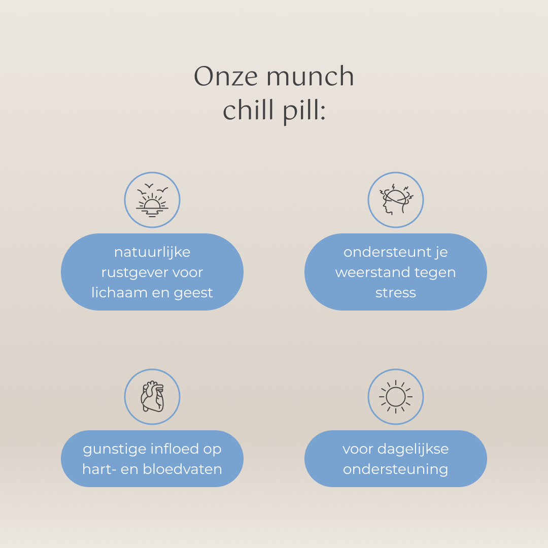 Chill pill | Stress verlagend & ontspannend | 100% natuurlijk | 60 gummies