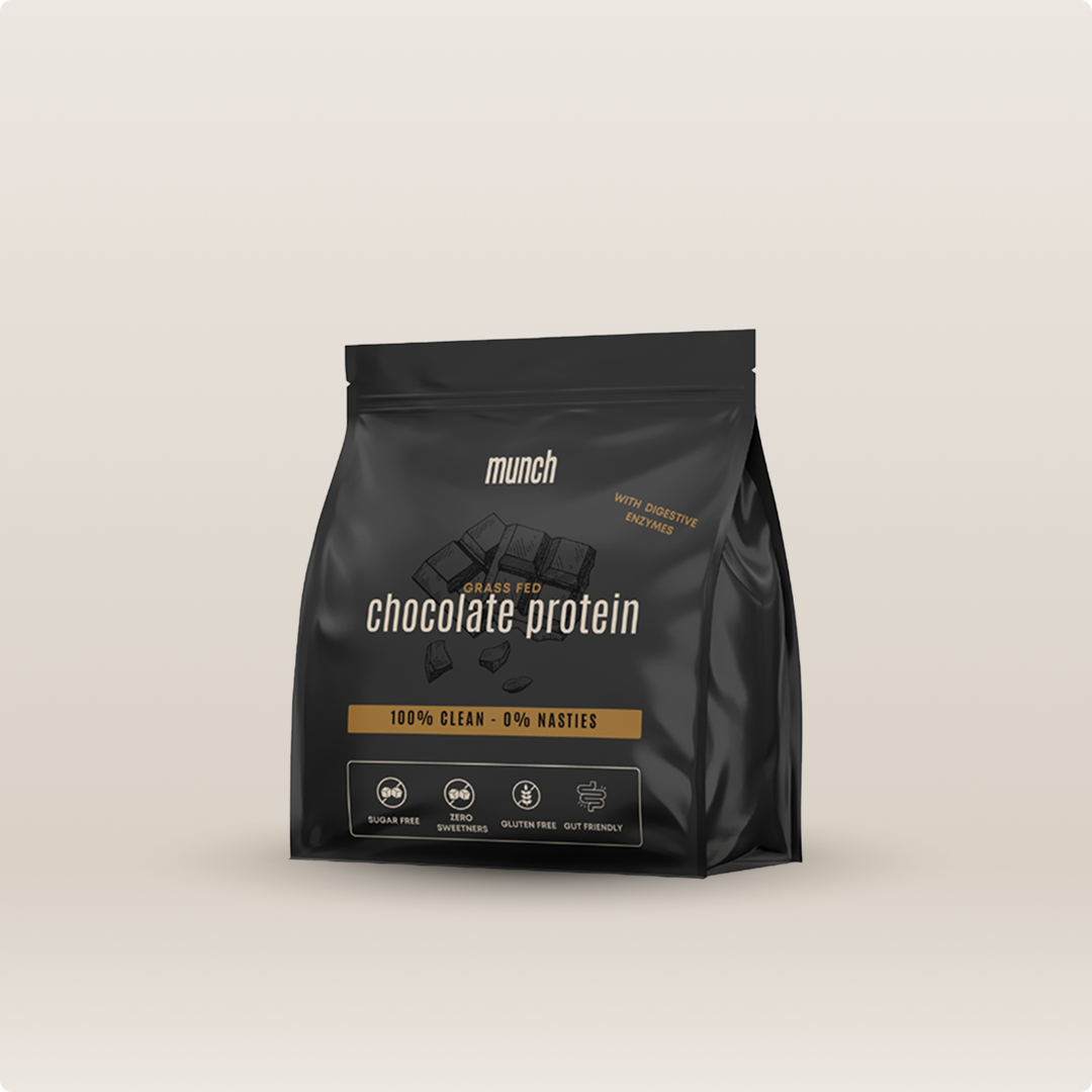 Chocolade proteïne | Bouw spieren op & herstel sneller | 100% natuurlijk | 600 gram