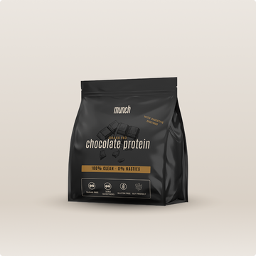 Chocolade proteïne | Bouw spieren op & herstel sneller | 100% natuurlijk | 600 gram