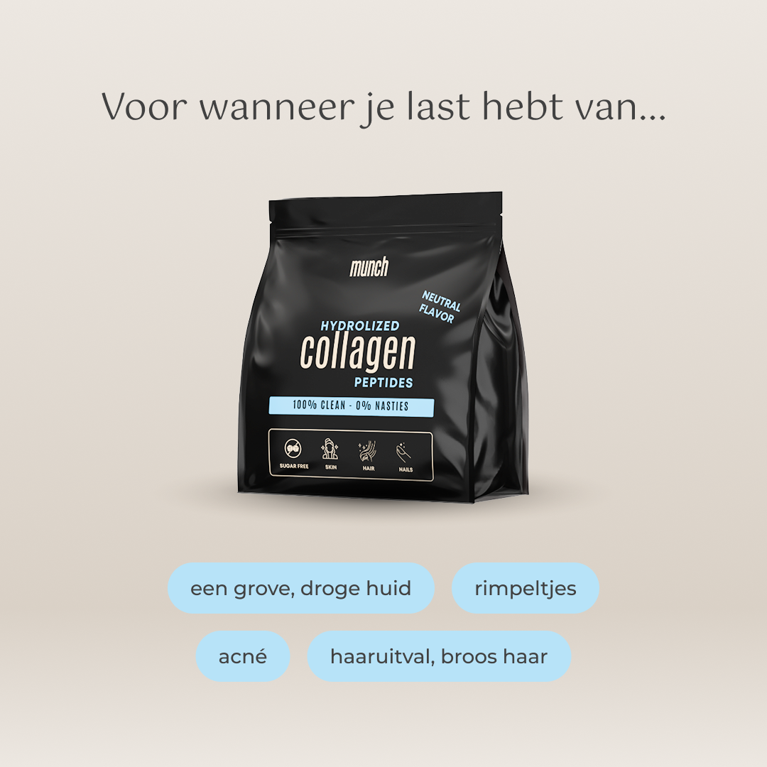 Hydrolized Collageen | Ondersteunt huid, haar & gewrichten | 100% natuurlijk | 300 gram