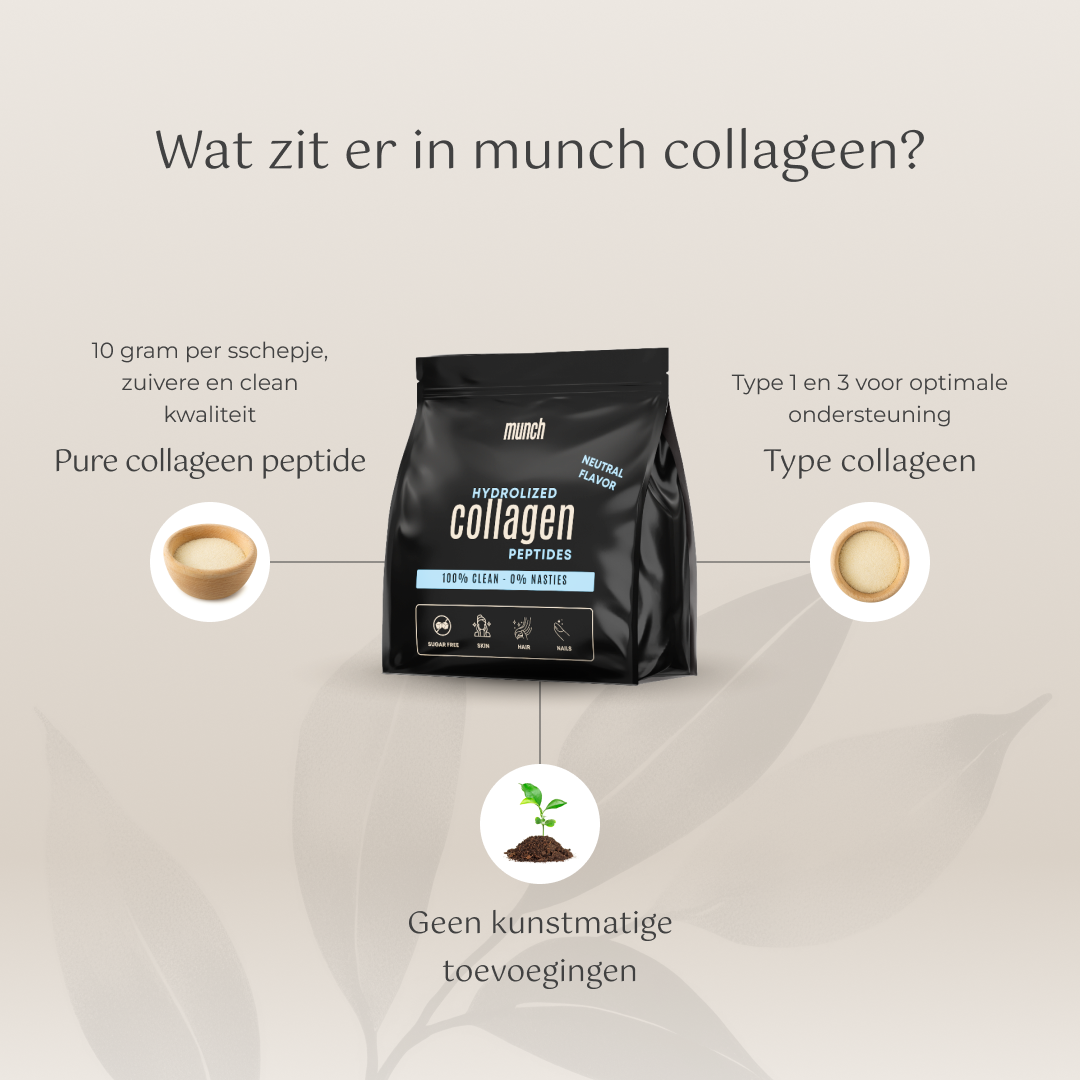 Hydrolized Collageen | Ondersteunt huid, haar & gewrichten | 100% natuurlijk | 300 gram