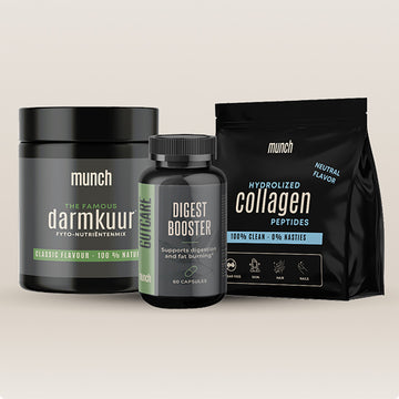 Bundel: Darmkuur - Appelazijn - Collageen | Stralende huid & gezonde darmen | 100% natuurlijk