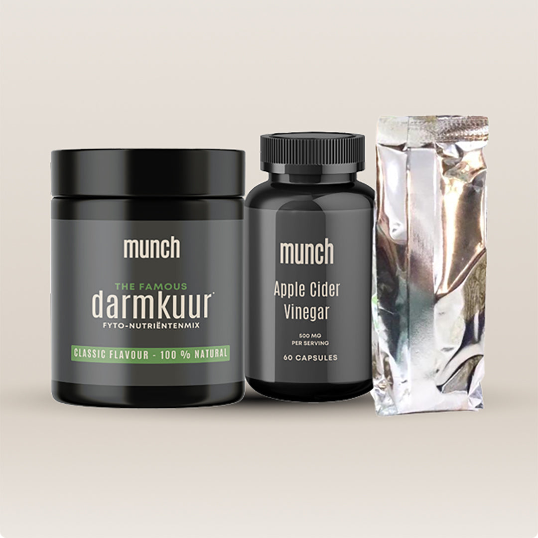 Bundel: Darmkuur - Appelazijn - Matcha | Complete ondersteuning voor darmen & energie | 100% natuurlijk