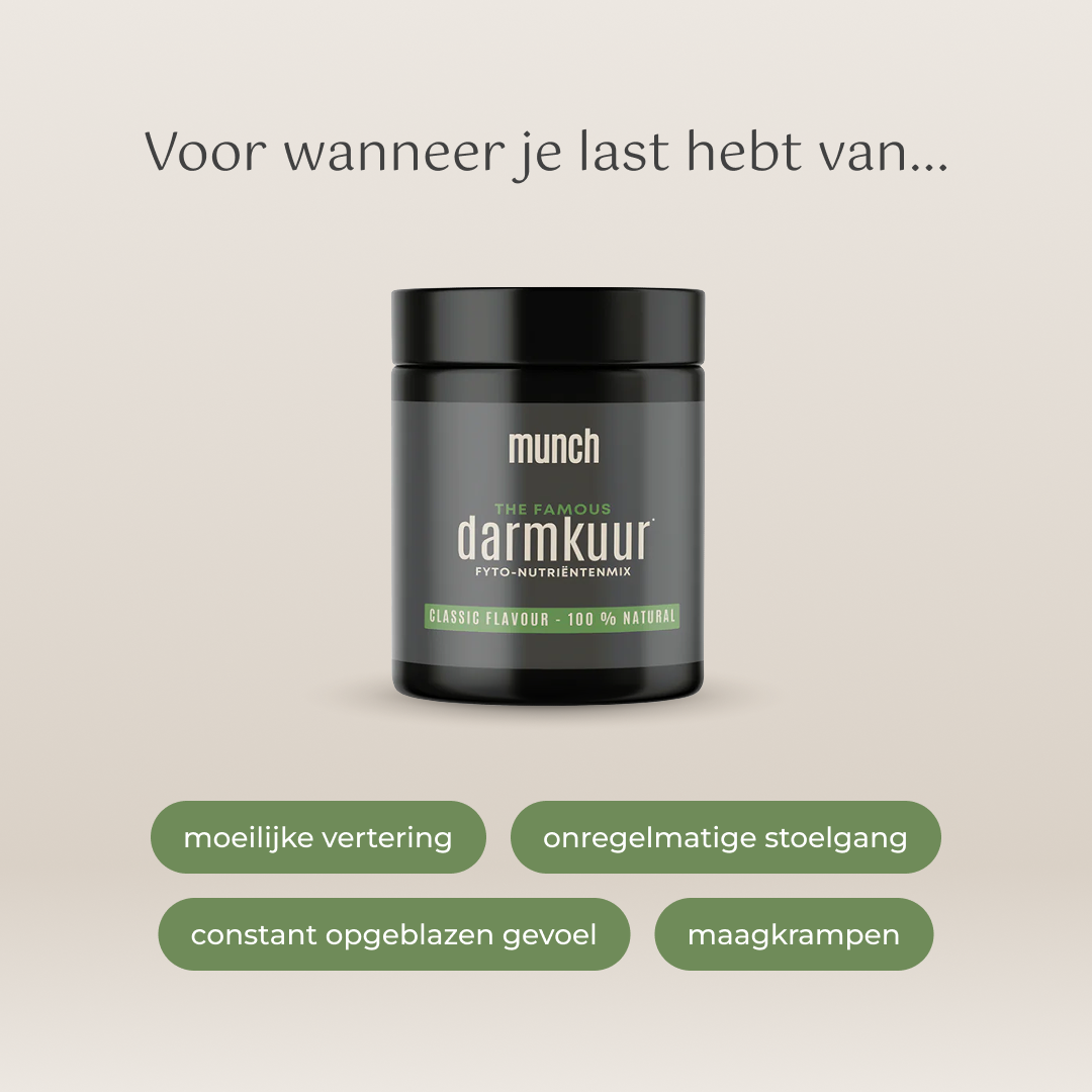 Darmkuur* | Herstelling darmflora & minder opgeblazen gevoel | 100% natuurlijk | 150 gram