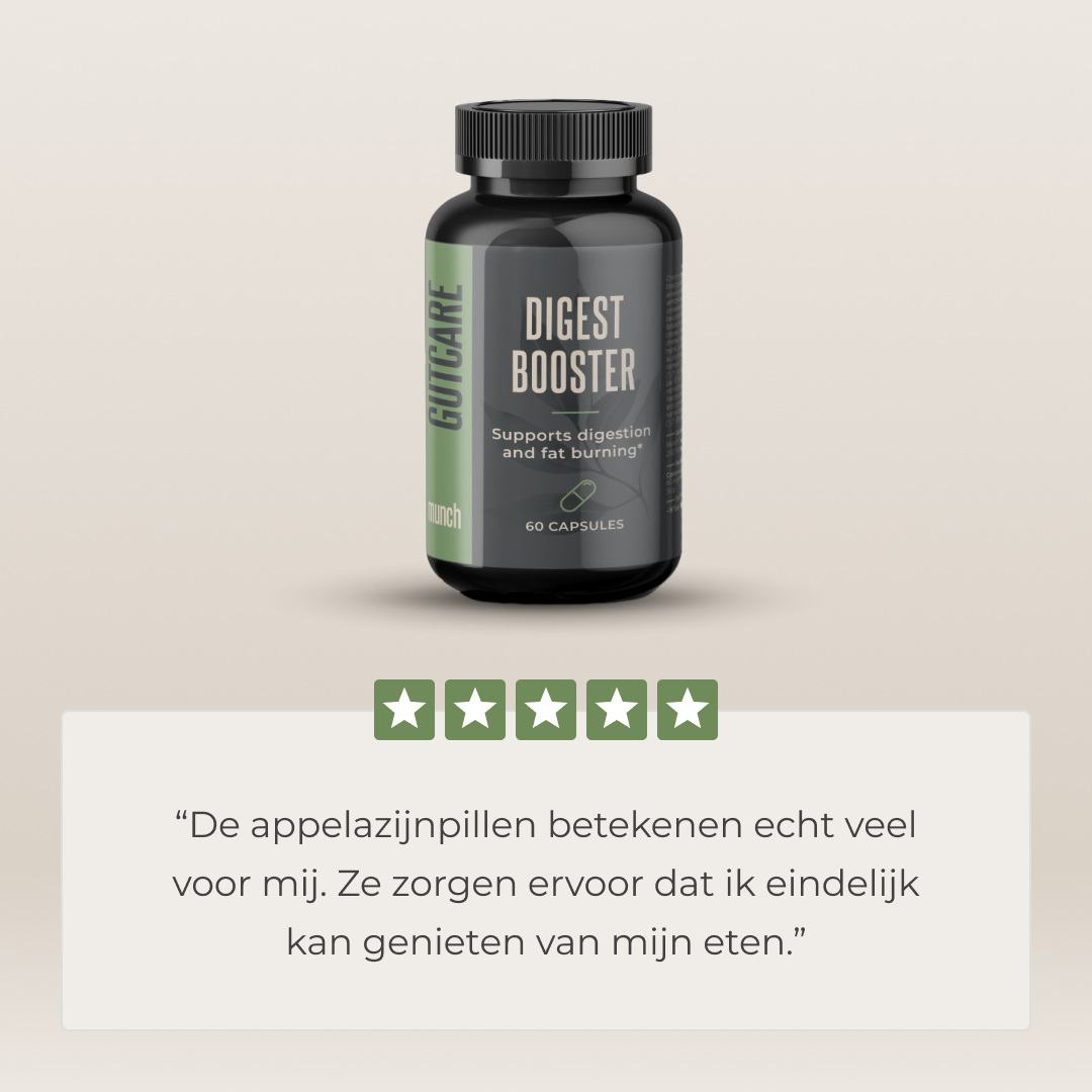 Digest Booster | Ondersteunt vertering & gewichtsbeheersing | 100% natuurlijk