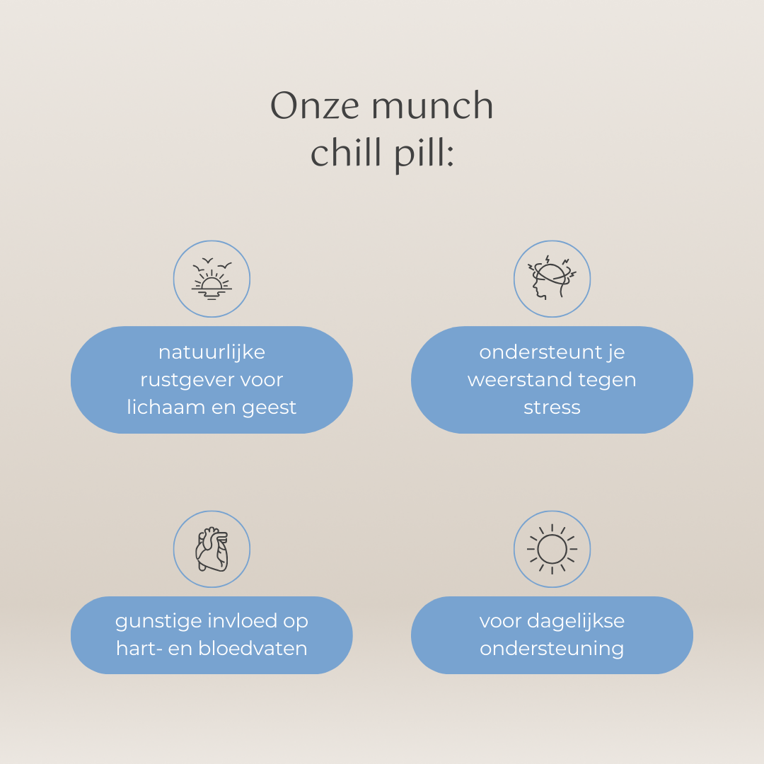 Chill pill | Stress-relieving & relaxing | 100% natural | 60 gummies