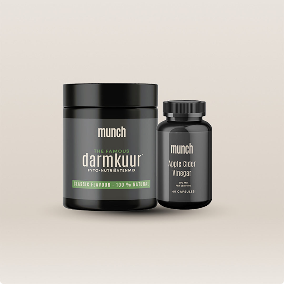 Duo Pro: Appelazijn 180 capsules + darmkuur | Complete vertering & darmgezondheid | 100% natuurlijk*