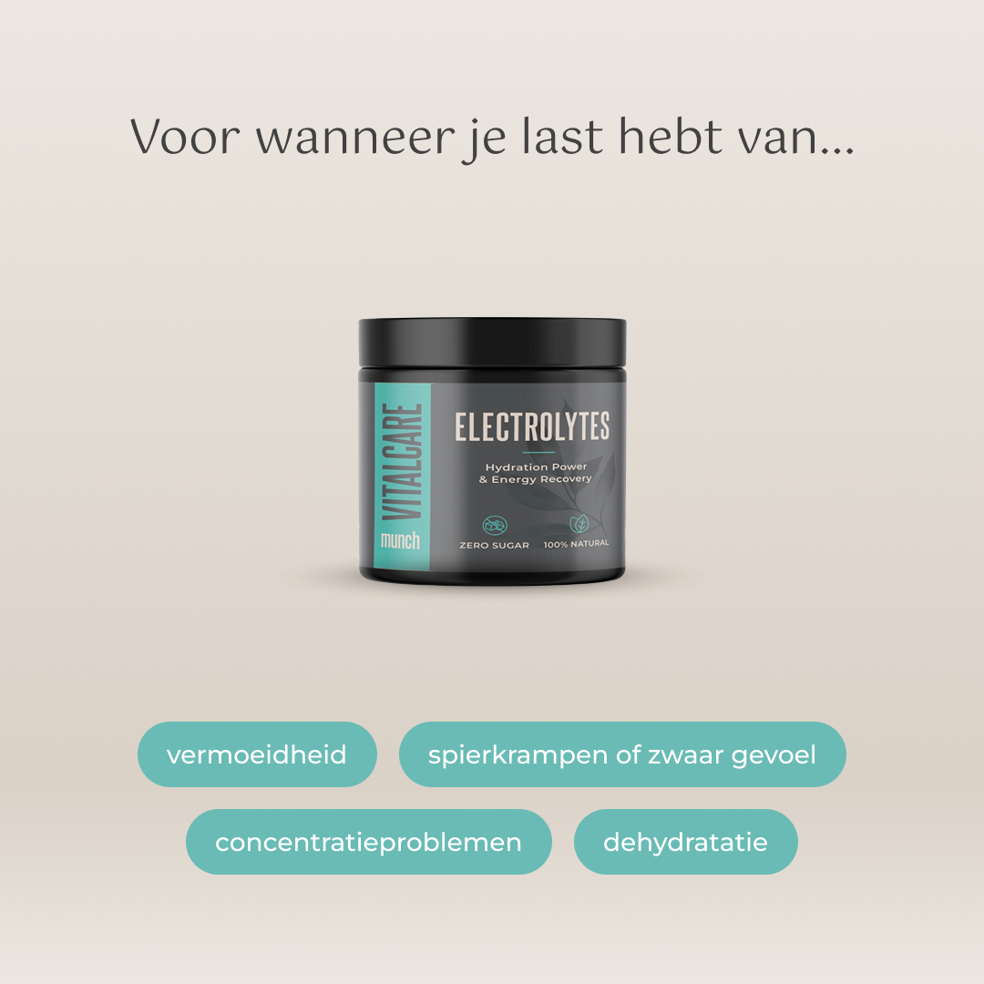 Electrolytes | Hydratatie & energieherstel | 100% natuurlijk | 105 gram