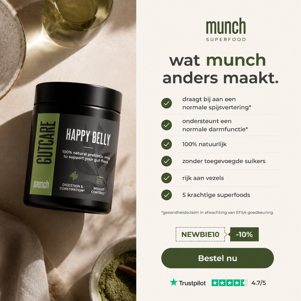 Happy Belly* | Restaure la flore intestinale et réduit les ballonnements | 100 % naturel | 150 grammes