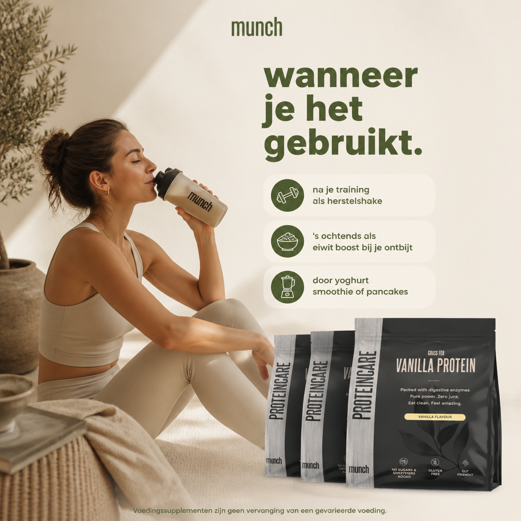 Protéine à la vanille | Développez vos muscles et récupérez plus rapidement | 100 % naturelle | 600 grammes
