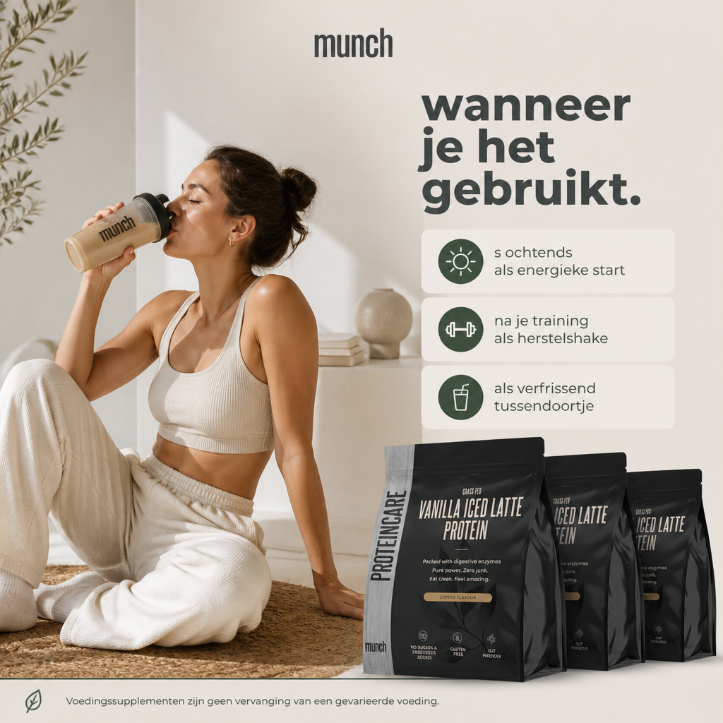 Protéines Vanilla Iced Latte | Développez vos muscles et récupérez plus rapidement | 100 % naturel | 600 grammes