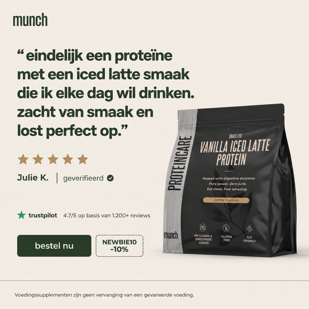 Protéines Vanilla Iced Latte | Développez vos muscles et récupérez plus rapidement | 100 % naturel | 600 grammes