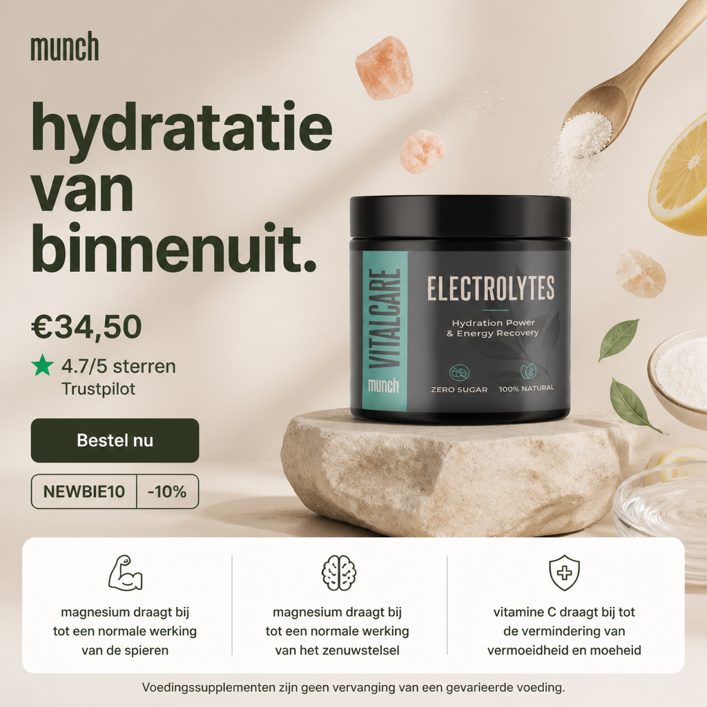 Electrolytes | Mineralen* & vitamine C** | 100% natuurlijk