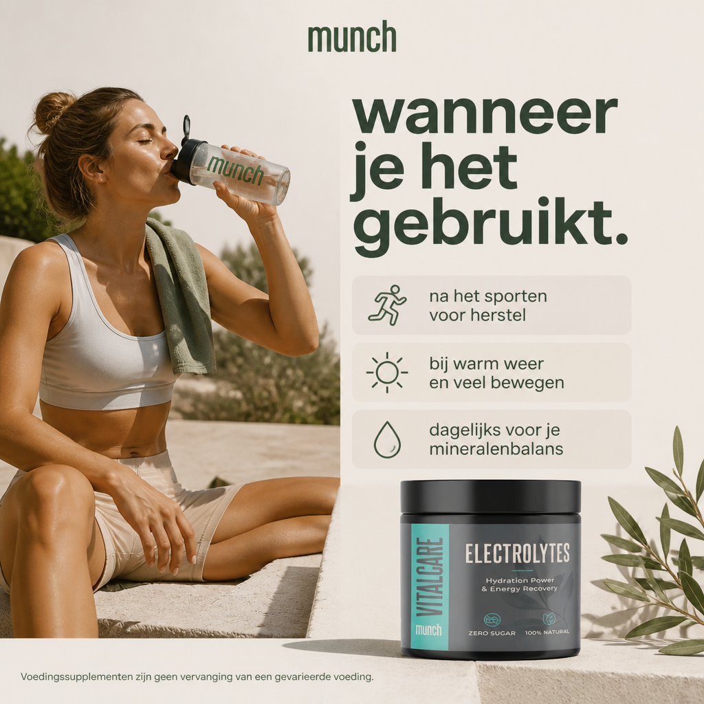 Électrolytes | Hydratation et récupération d'énergie | 100 % naturel | 105 grammes