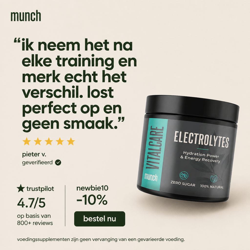 Électrolytes | Hydratation et récupération d'énergie | 100 % naturel | 105 grammes