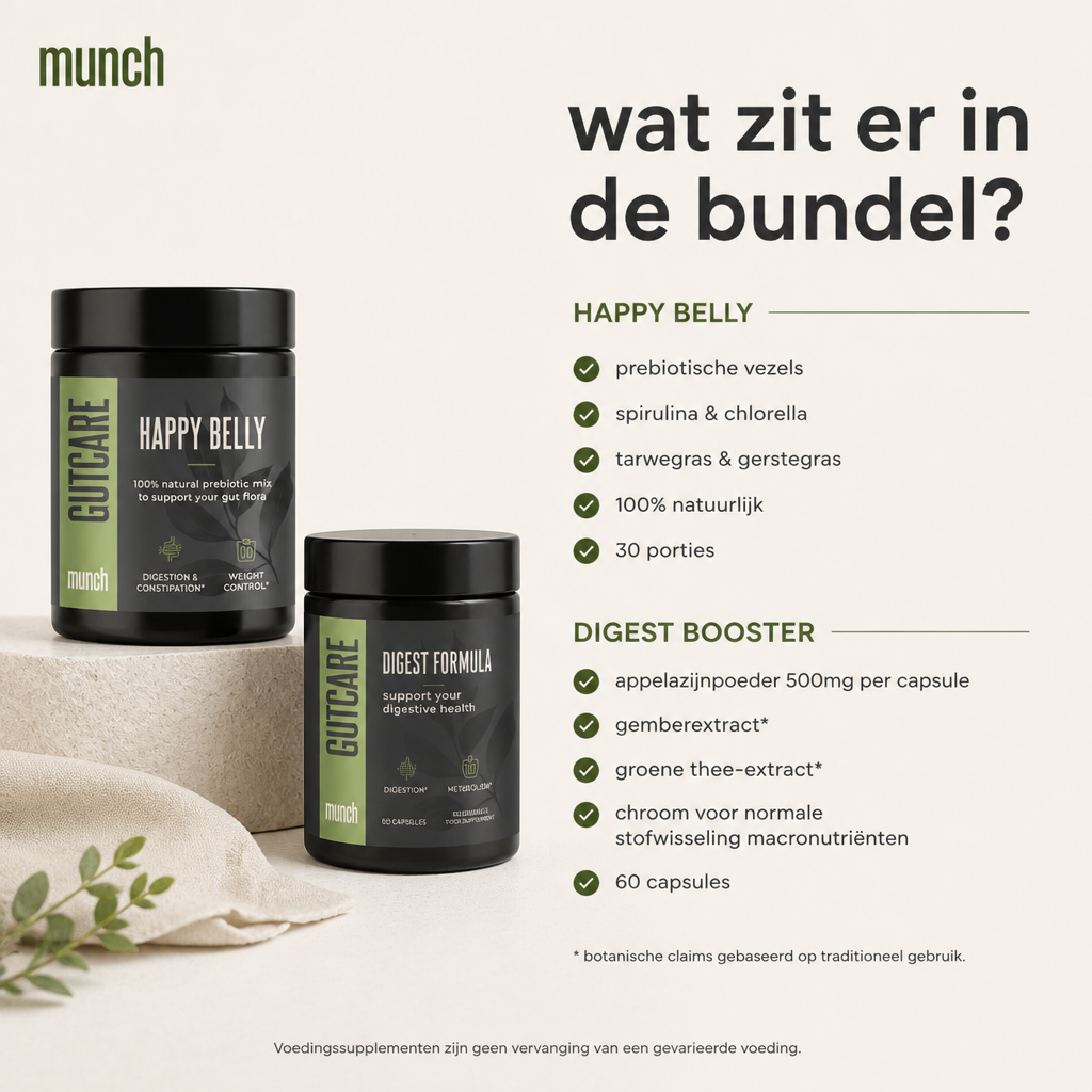 Happy belly Ritual* Happy belly mango + Digest Formula | Ondersteuning van je spijsvertering* & een lichter gevoel in je buik* | 100% natuurlijk