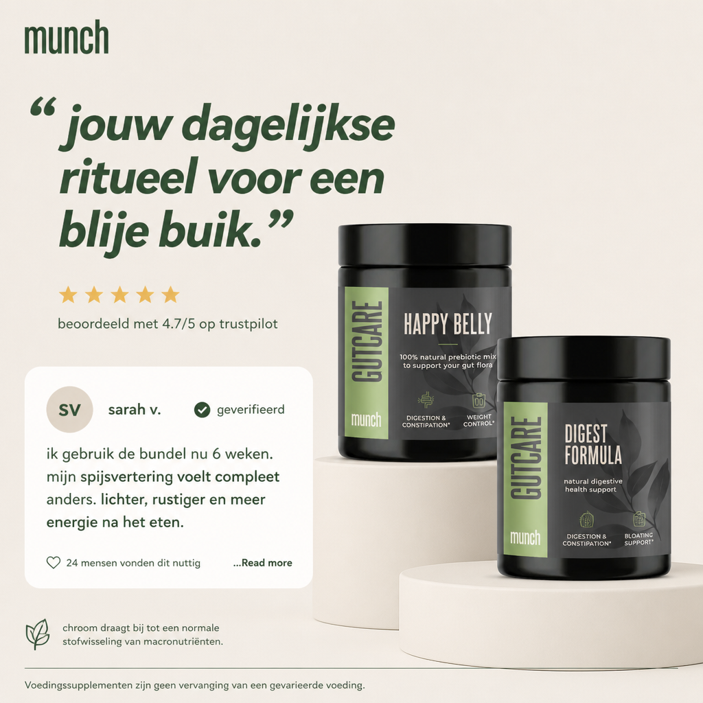 Happy belly Ritual* Happy belly mango + Digest Formula | Ondersteuning van je spijsvertering* & een lichter gevoel in je buik* | 100% natuurlijk
