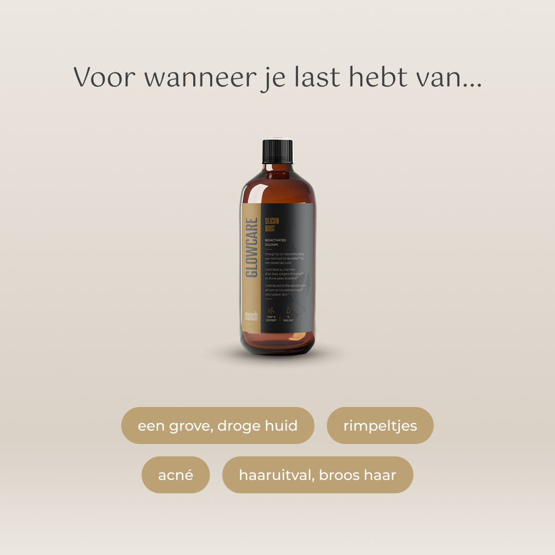 Silicium | Voor sterkere botten & stralende huid | 100% natuurlijk | 1L
