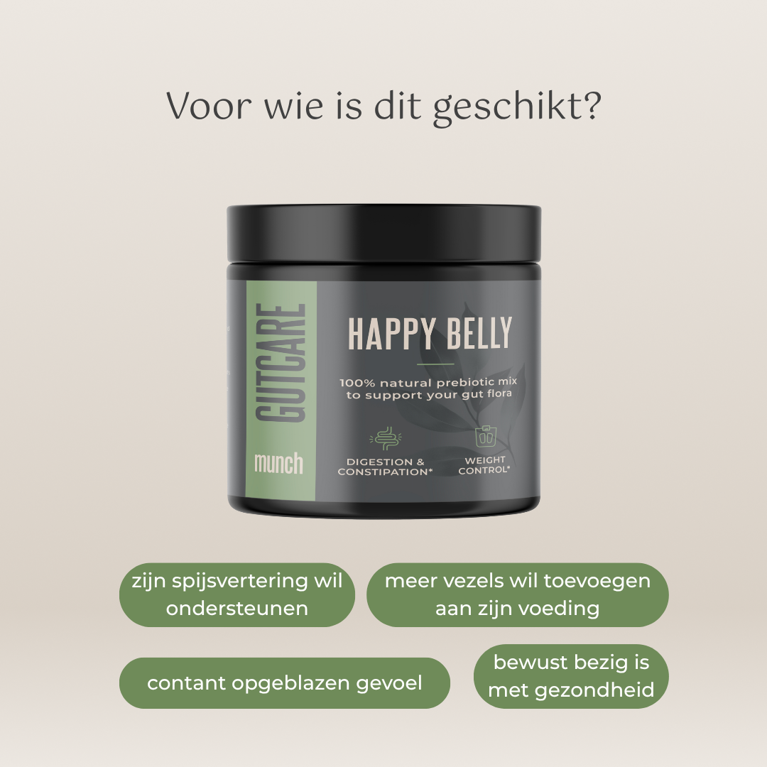 Happy belly* | Ondersteuning van je spijsvertering* & een lichter gevoel in je buik* | 100% natuurlijk | 150 gram